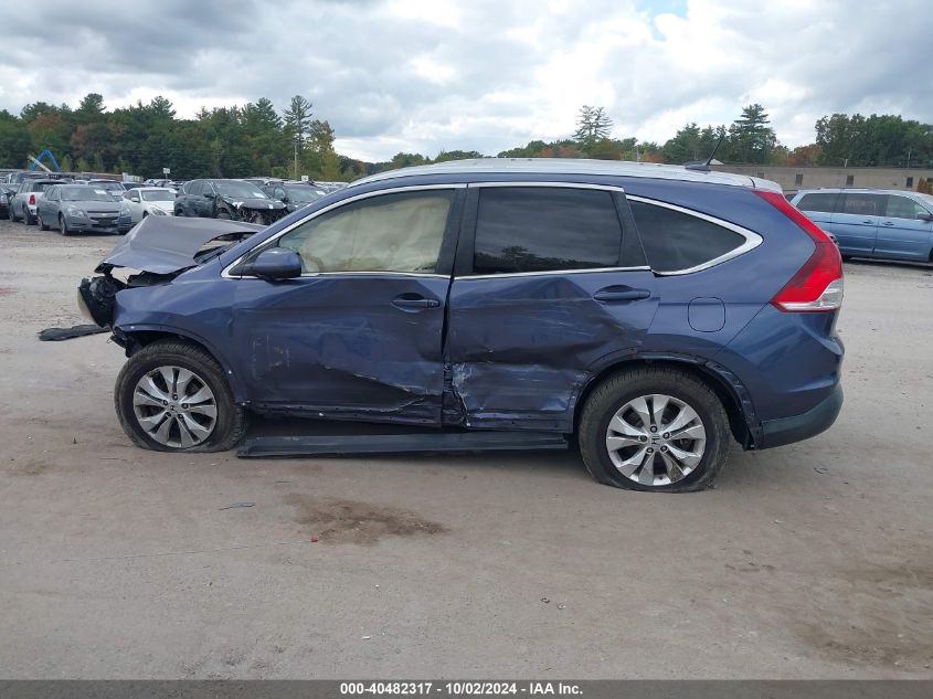 2012 Honda Cr-V Ex-L VIN: JHLRM4H78CC013492 Lot: 40482317