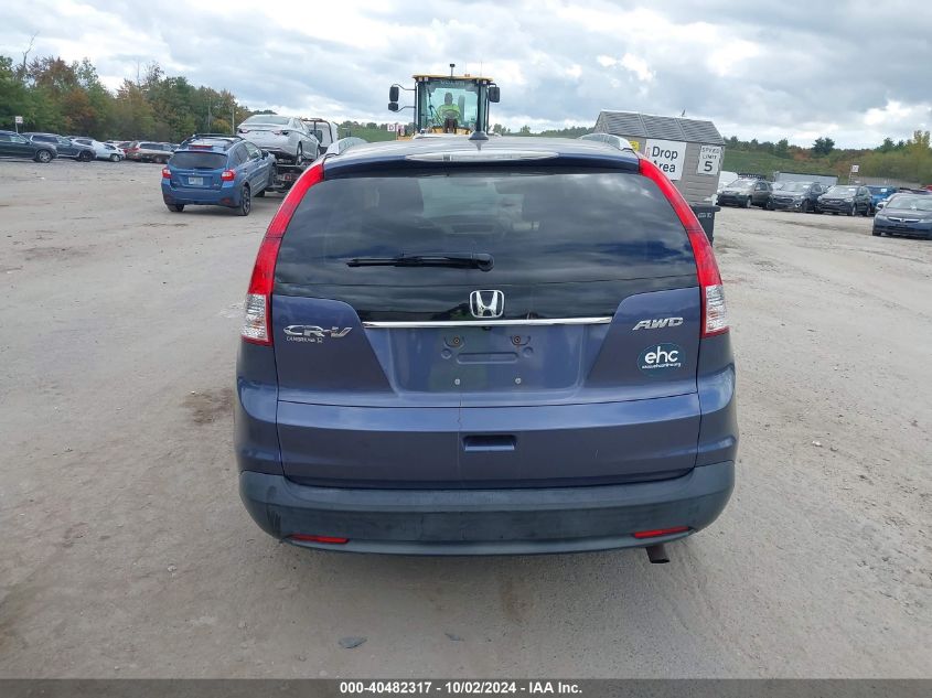 2012 Honda Cr-V Ex-L VIN: JHLRM4H78CC013492 Lot: 40482317