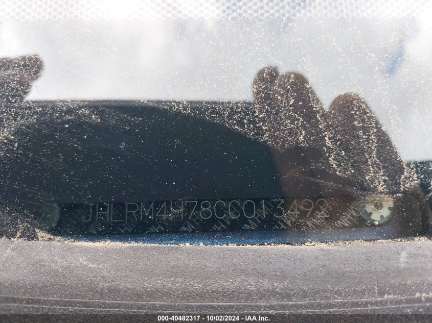 2012 Honda Cr-V Ex-L VIN: JHLRM4H78CC013492 Lot: 40482317