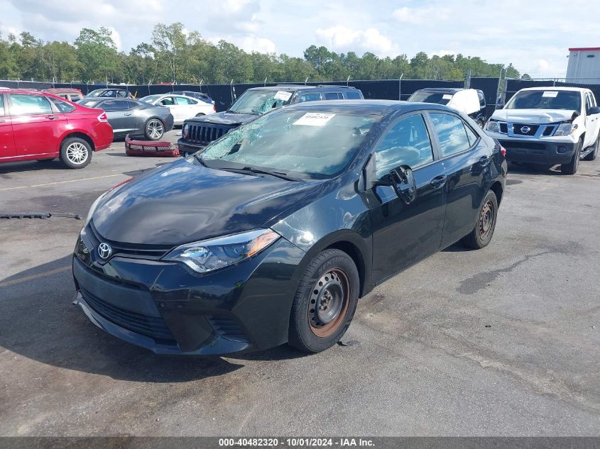 5YFBURHE8GP505754 2016 TOYOTA COROLLA - Image 2