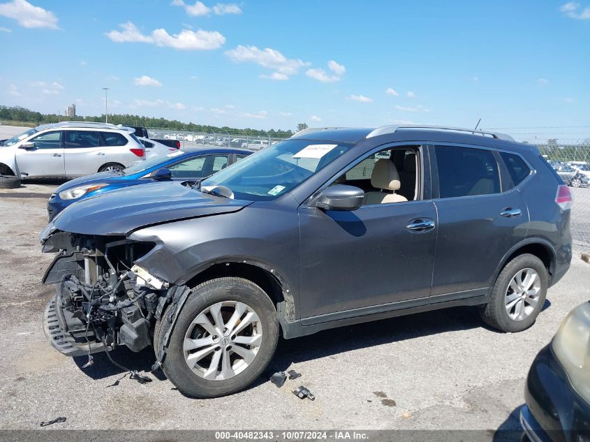 KNMAT2MT6GP736504 2016 Nissan Rogue Sv