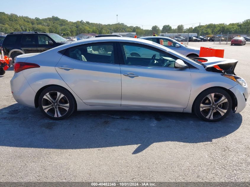 2015 Hyundai Elantra Sport VIN: KMHDH4AH0FU358167 Lot: 40482345