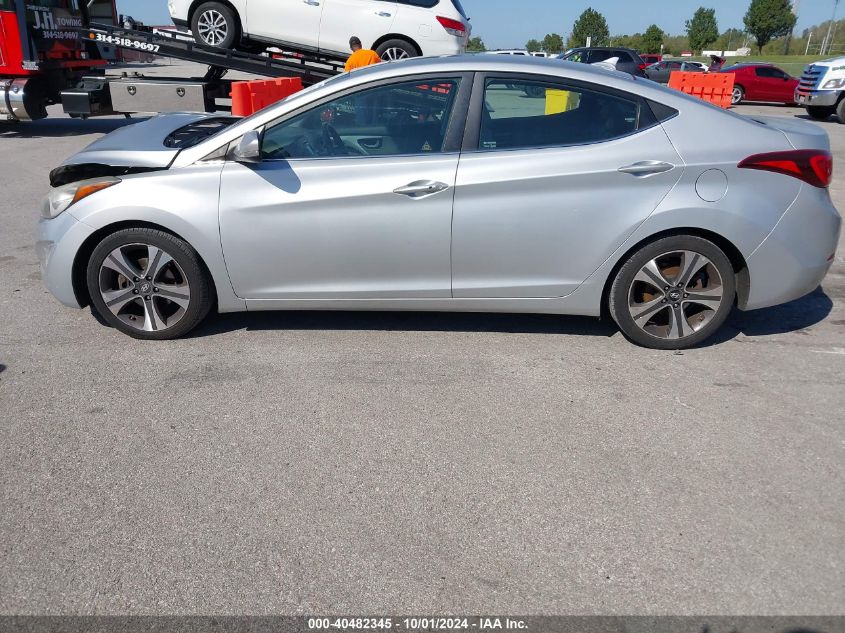 2015 HYUNDAI ELANTRA VIN: KMHDH4AH0FU358167