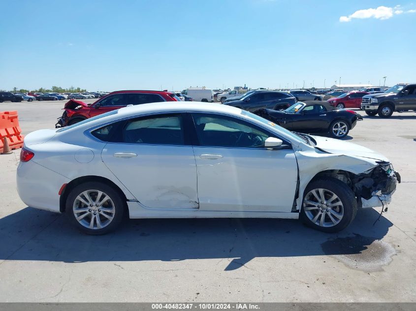 2016 Chrysler 200 Limited VIN: 1C3CCCAB1GN153591 Lot: 40482347