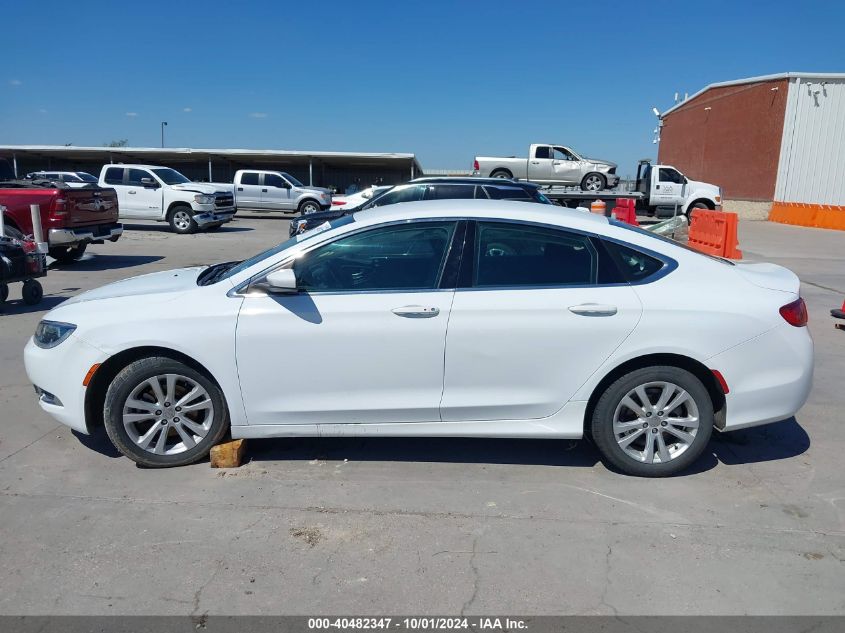 2016 Chrysler 200 Limited VIN: 1C3CCCAB1GN153591 Lot: 40482347