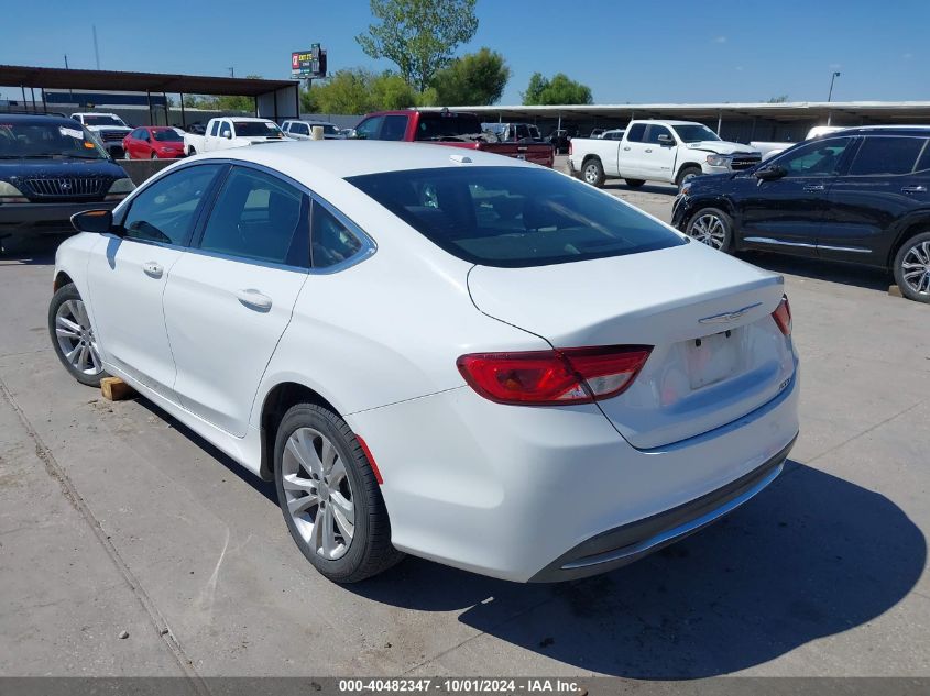 VIN 1C3CCCAB1GN153591 2016 Chrysler 200, Limited no.3