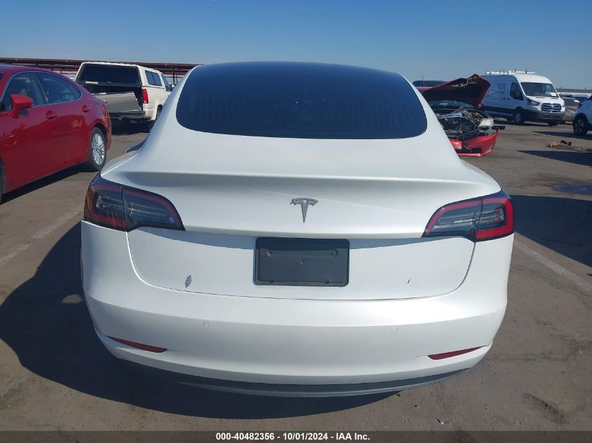 2020 Tesla Model 3 Standard Range Plus Rear-Wheel Drive/Standard Range Rear-Wheel Drive VIN: 5YJ3E1EA4LF744759 Lot: 40482356