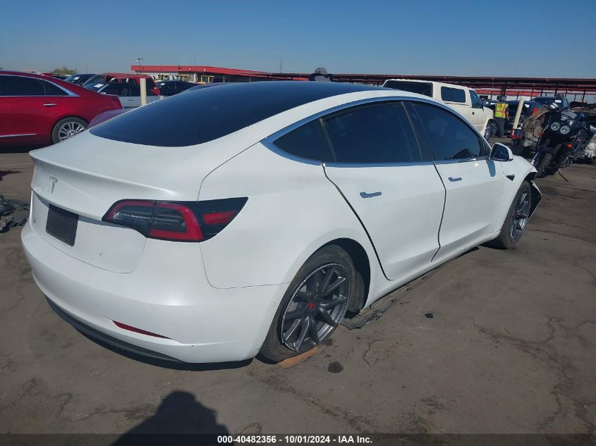 2020 Tesla Model 3 Standard Range Plus Rear-Wheel Drive/Standard Range Rear-Wheel Drive VIN: 5YJ3E1EA4LF744759 Lot: 40482356