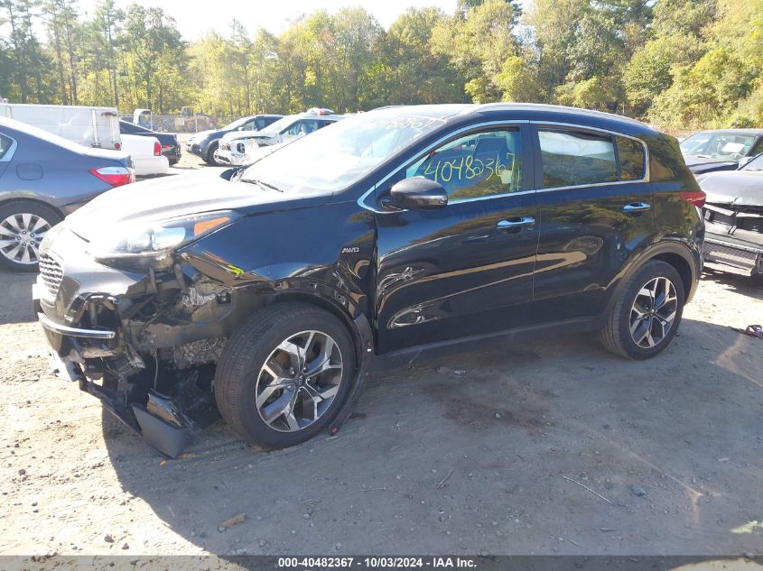 2020 Kia Sportage Ex VIN: KNDPNCAC3L7741863 Lot: 40482367