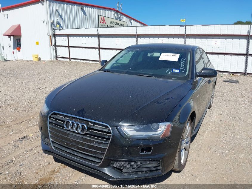 2014 Audi A4 2.0T Premium VIN: WAUAFAFL3EA074022 Lot: 40482396