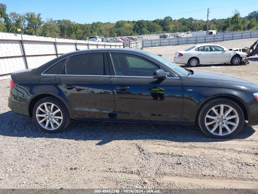 2014 Audi A4 2.0T Premium VIN: WAUAFAFL3EA074022 Lot: 40482396