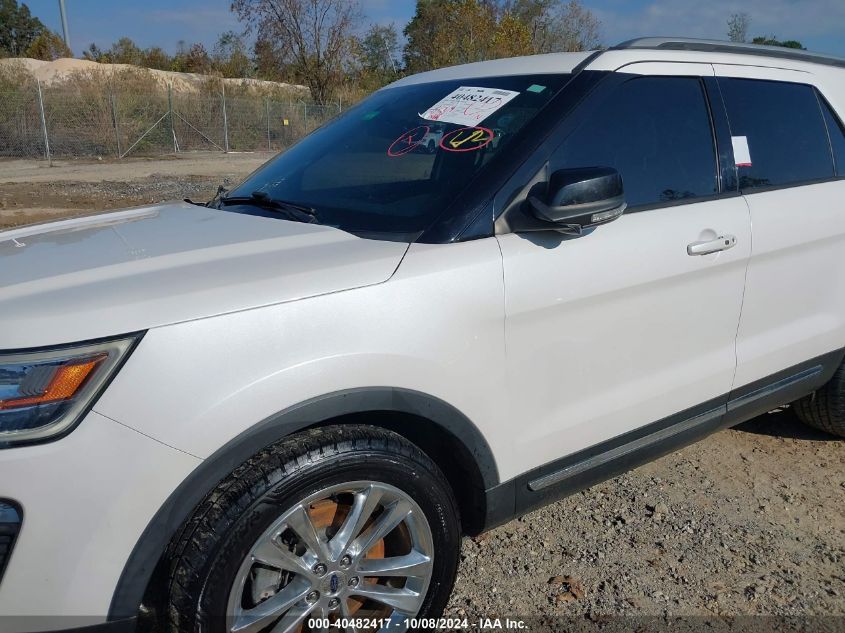 2018 Ford Explorer Xlt VIN: 1FM5K7D89JGB15581 Lot: 40482417