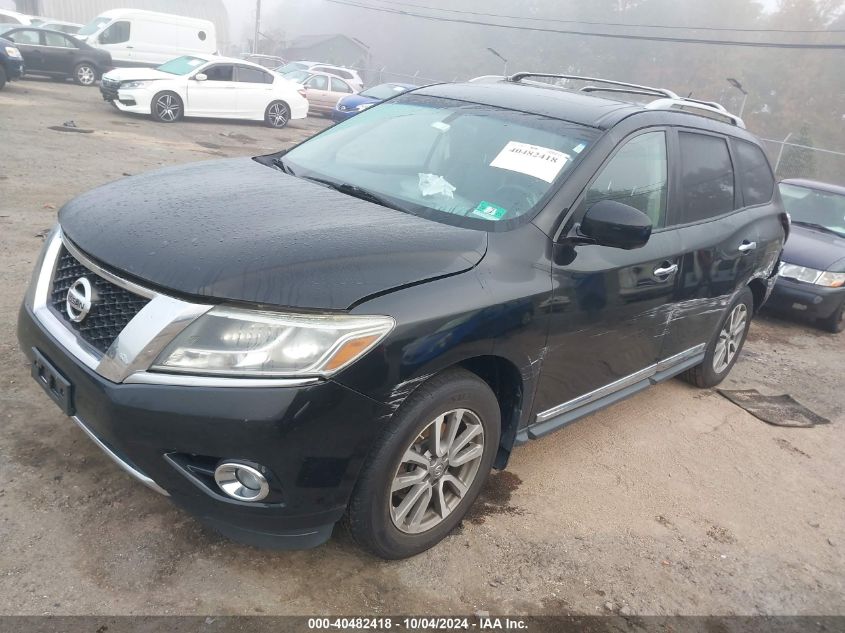 VIN 5N1AR2MM8FC619130 2015 Nissan Pathfinder, SL no.2