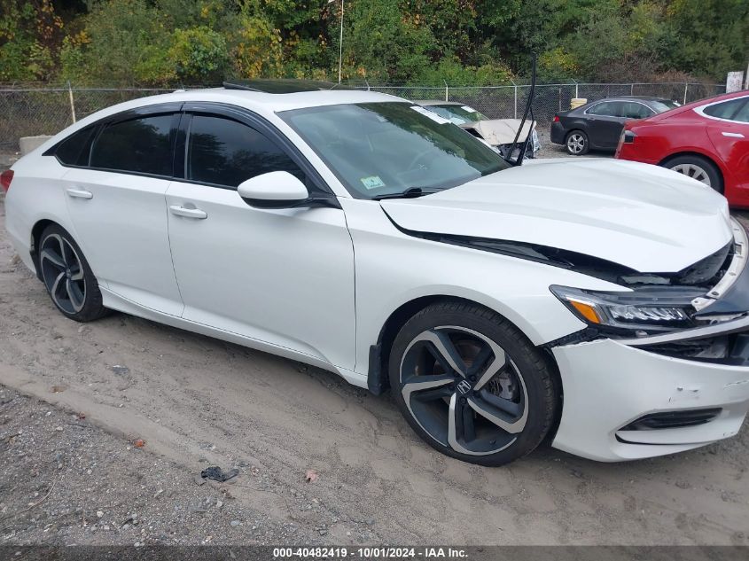 1HGCV2F36KA001521 2019 Honda Accord Sport 2.0T