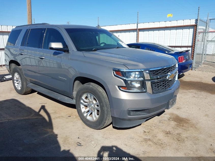 1GNSCBKC4HR184635 2017 CHEVROLET TAHOE - Image 1