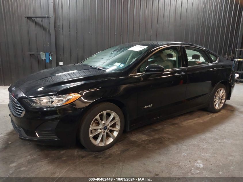 3FA6P0LU2KR204103 2019 FORD FUSION - Image 2