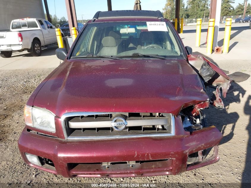 JN8DR09Y53W802498 2003 Nissan Pathfinder Le/Se