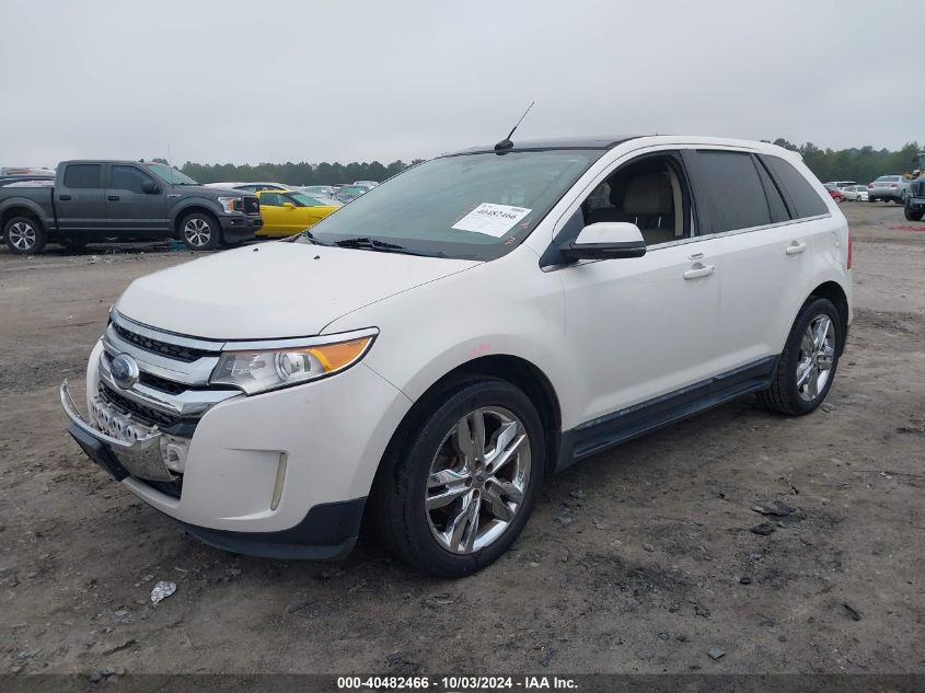 VIN 2FMDK3K95DBA01038 2013 Ford Edge, Limited no.2