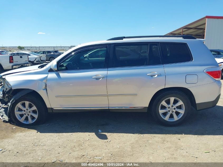 5TDZK3EH8CS054049 2012 Toyota Highlander Se