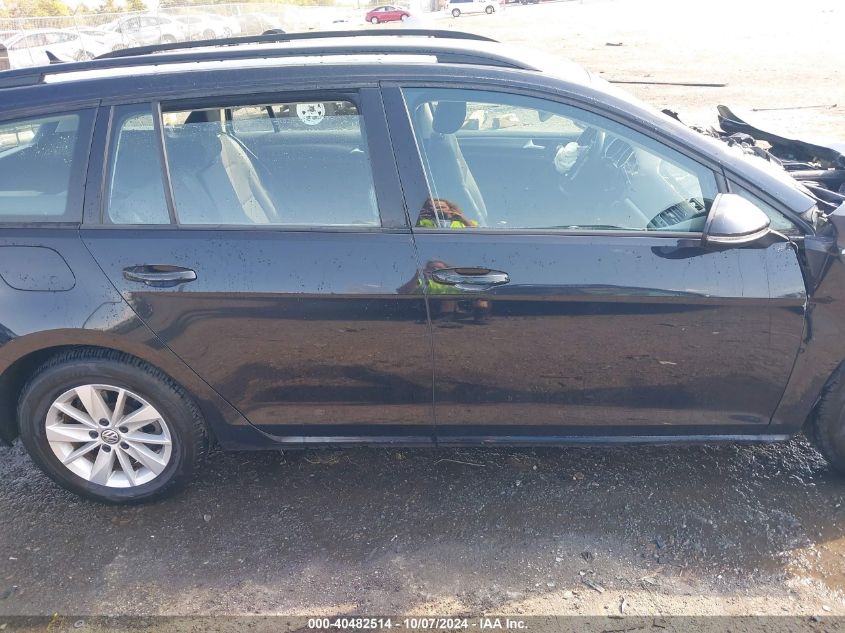 3VWY57AU0KM511316 2019 Volkswagen Golf Sportwagen 1.4T S/1.4T Se