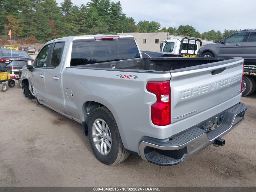 2021 Chevrolet Silverado 1500 4Wd Double Cab Standard Bed Lt With 2Fl VIN: 1GCRYJEK4MZ312842 Lot: 40482515