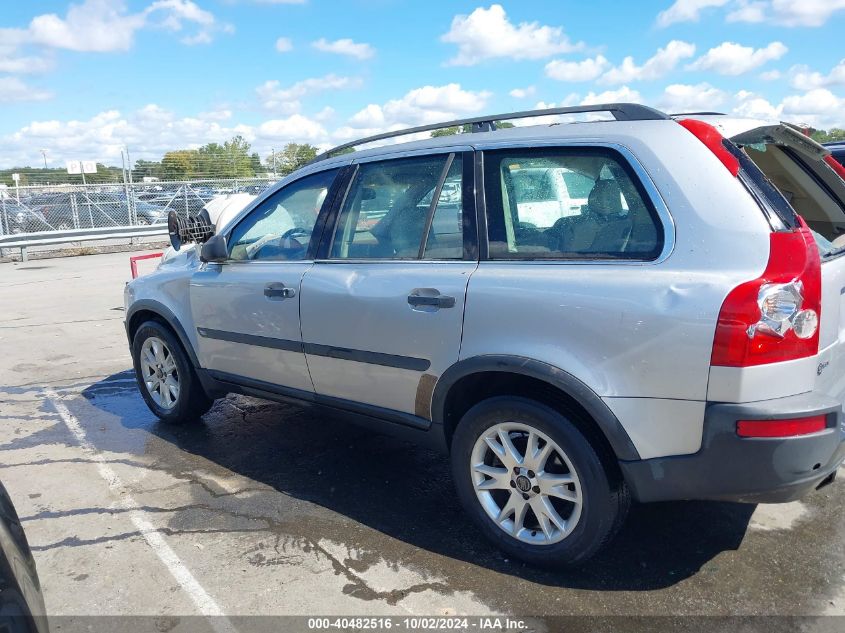 2003 Volvo Xc90 T6 VIN: YV1CZ91H531018336 Lot: 40482516