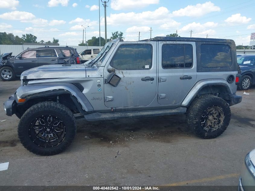 2020 Jeep Wrangler Unlimited Sahara VIN: 1C4HJXEN1LW267923 Lot: 40482542