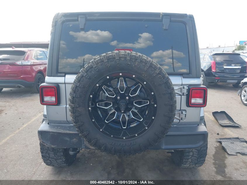 2020 Jeep Wrangler Unlimited Sahara VIN: 1C4HJXEN1LW267923 Lot: 40482542