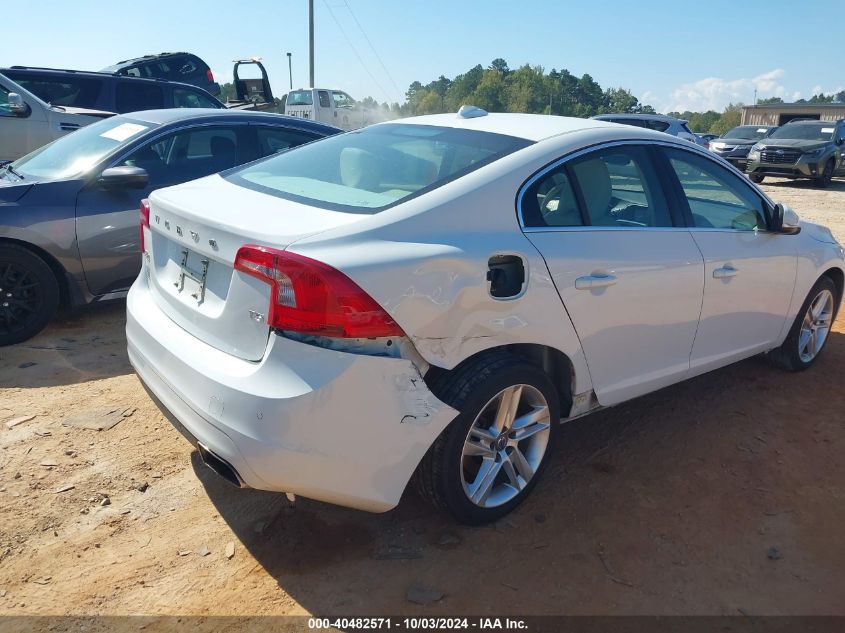 2015 Volvo S60 T5 Premier VIN: YV140MFK4F2366309 Lot: 40482571