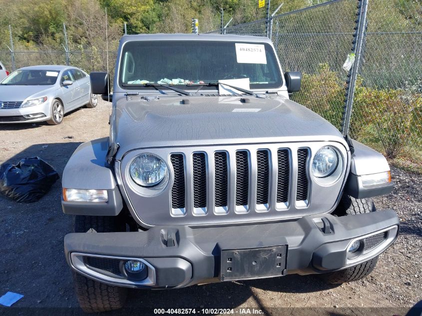 2018 Jeep Wrangler Unlimited Sahara 4X4 VIN: 1C4HJXEN8JW332554 Lot: 40482574