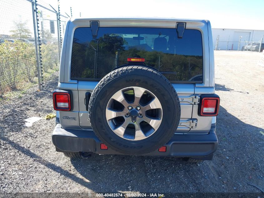 2018 Jeep Wrangler Unlimited Sahara 4X4 VIN: 1C4HJXEN8JW332554 Lot: 40482574