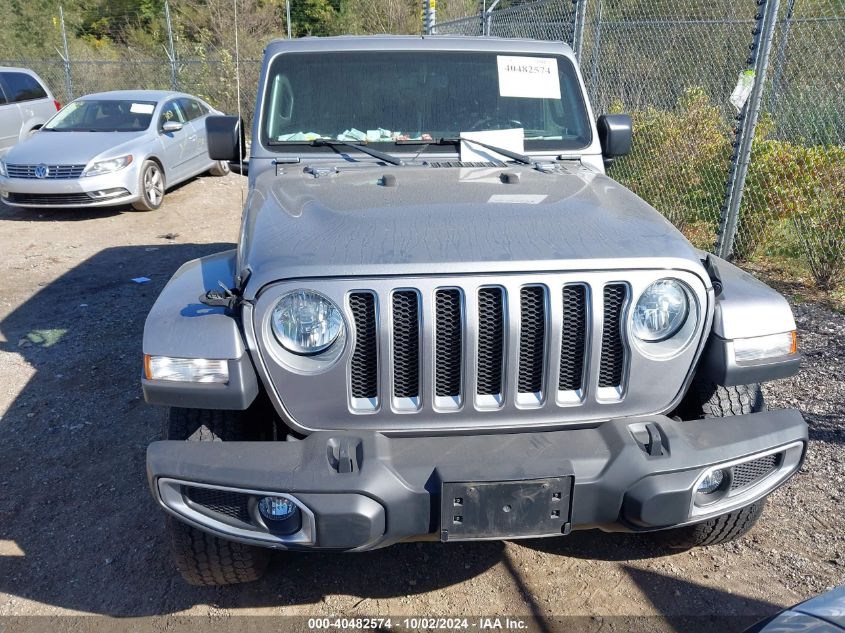 2018 Jeep Wrangler Unlimited Sahara 4X4 VIN: 1C4HJXEN8JW332554 Lot: 40482574