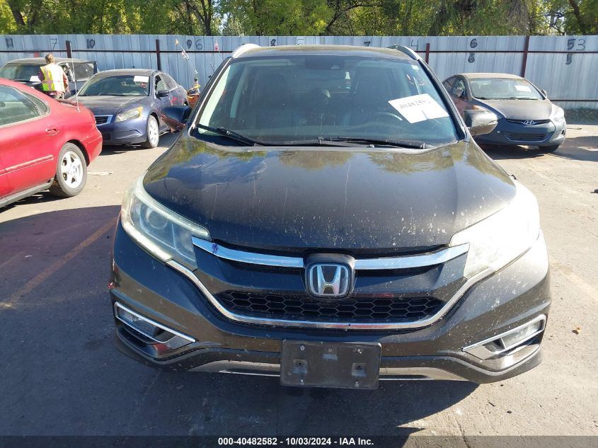 2015 Honda Cr-V Touring VIN: 5J6RM4H92FL062992 Lot: 40482582