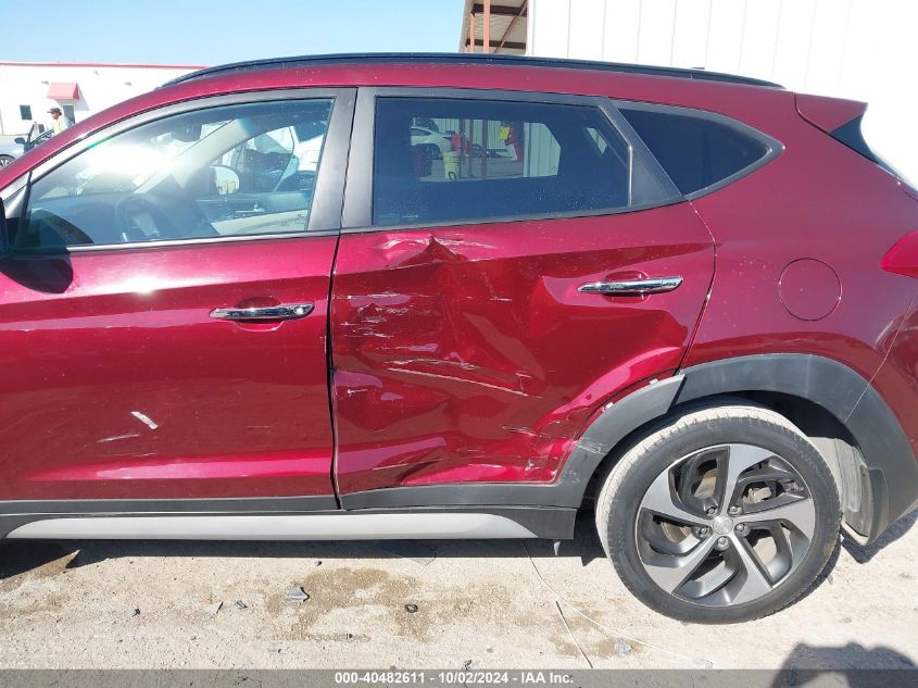 KM8J33A27HU375154 2017 Hyundai Tucson Limited