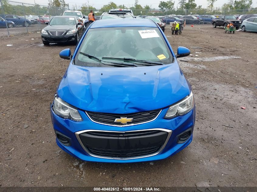 1G1JA5SH3H4137609 2017 Chevrolet Sonic Ls