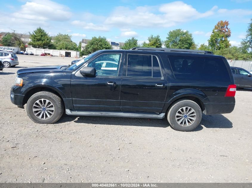 2017 Ford Expedition El Xlt VIN: 1FMJK1JT8HEA07186 Lot: 40482661