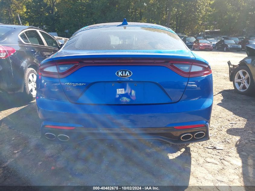 2019 Kia Stinger Premium VIN: KNAE25LA7K6047427 Lot: 40482675