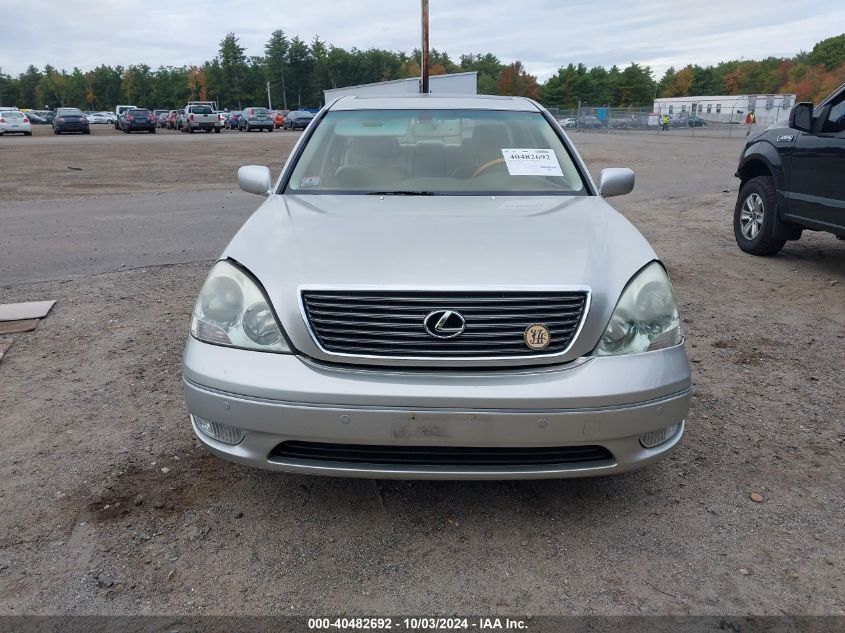 2003 Lexus Ls 430 VIN: JTHBN30F530102168 Lot: 40482692