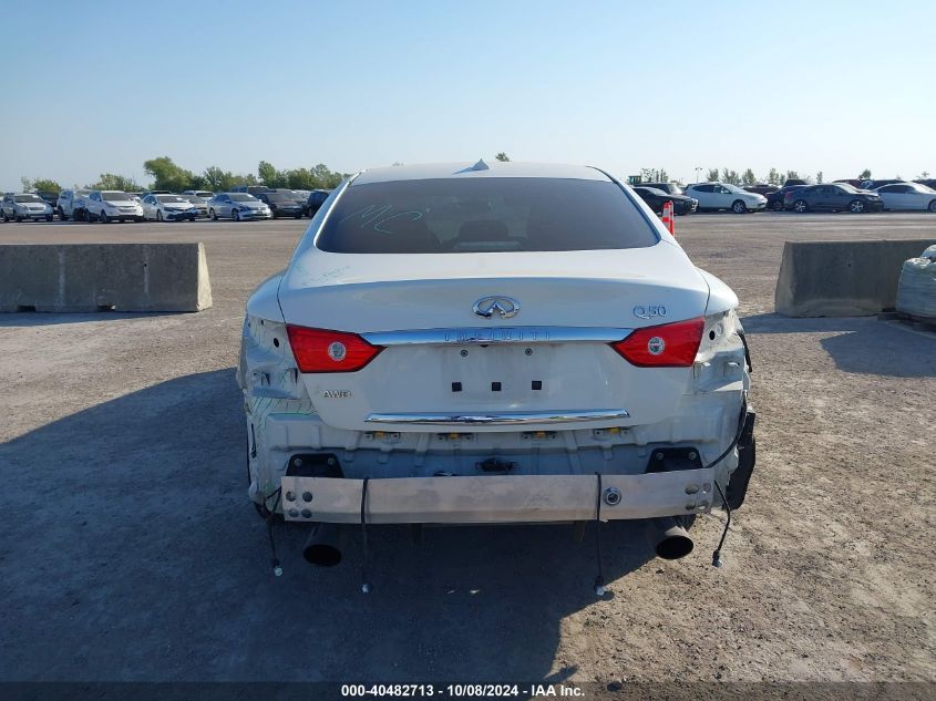 2017 Infiniti Q50 3.0T Premium VIN: JN1EV7AR3HM837619 Lot: 40482713