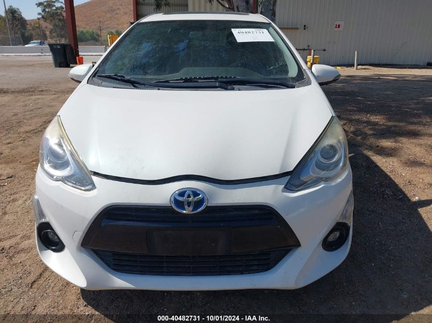 2015 Toyota Prius C Four VIN: JTDKDTB34F1102832 Lot: 40482731