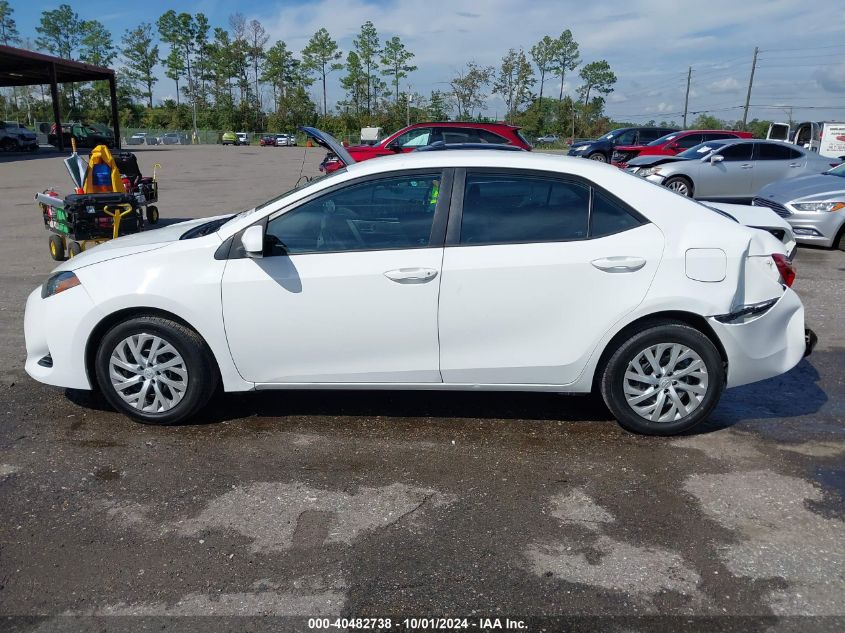 2019 Toyota Corolla L/Le/Xle/Se/Xse VIN: 5YFBURHE9KP922485 Lot: 40482738