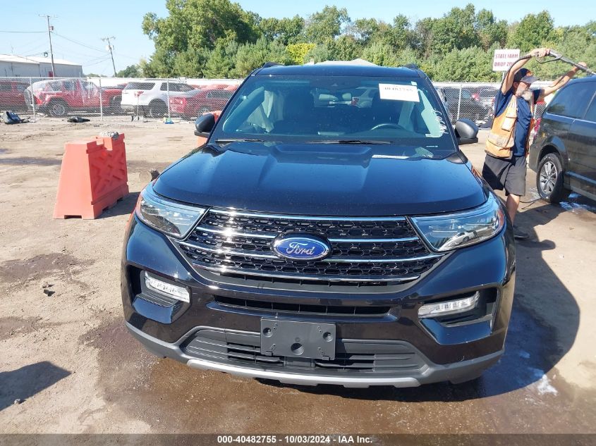 2021 Ford Explorer Xlt VIN: 1FMSK8DH6MGA13135 Lot: 40482755