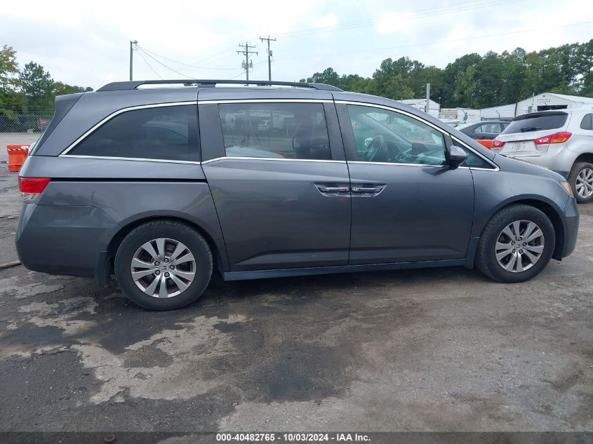 2016 Honda Odyssey Ex-L VIN: 5FNRL5H69GB150544 Lot: 40482765