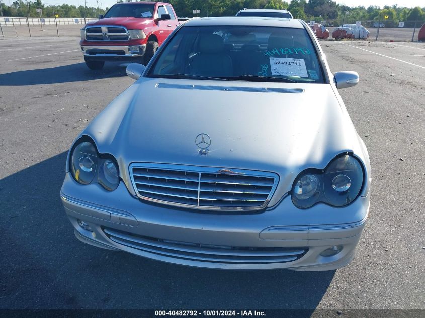 WDBRF54H16A826490 2006 Mercedes-Benz C 280 Luxury