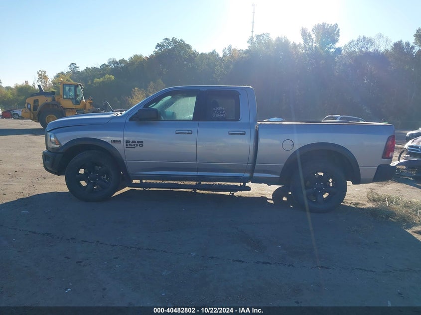 2019 Ram 1500 Classic Warlock Quad Cab 4X2 6'4 Box VIN: 1C6RR6GT3KS661570 Lot: 40482802