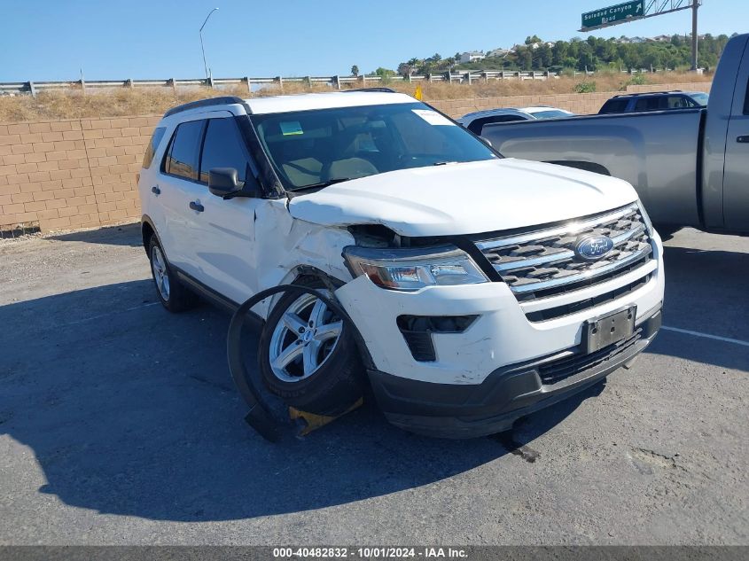 1FM5K7B8XJGC87265 2018 FORD EXPLORER - Image 1