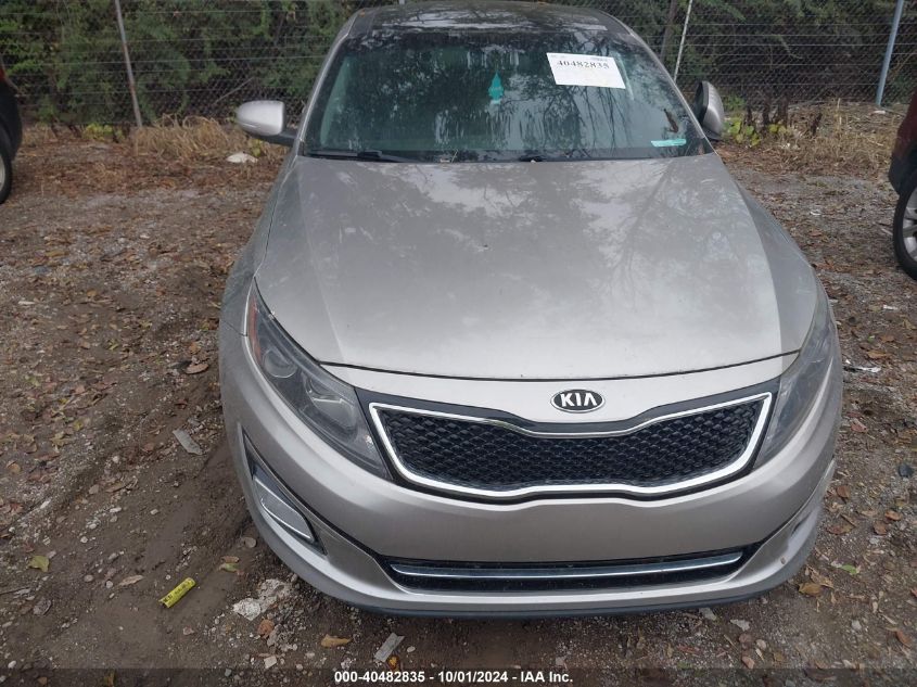 2015 Kia Optima Sx Turbo VIN: 5XXGR4A60FG379572 Lot: 40482835