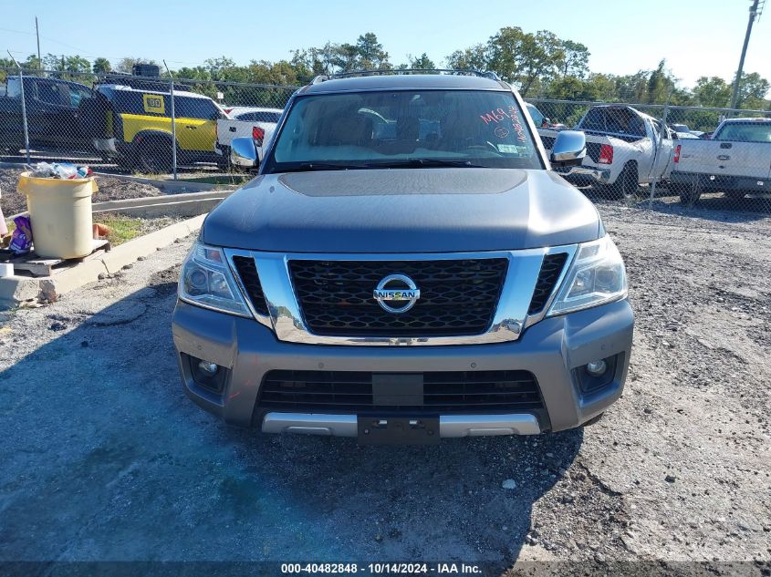 2018 Nissan Armada Platinum VIN: JN8AY2NC2J9550913 Lot: 40482848