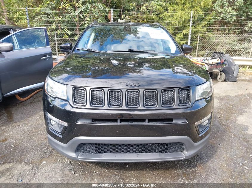 2018 Jeep Compass Altitude Fwd VIN: 3C4NJCBB3JT407804 Lot: 40482857