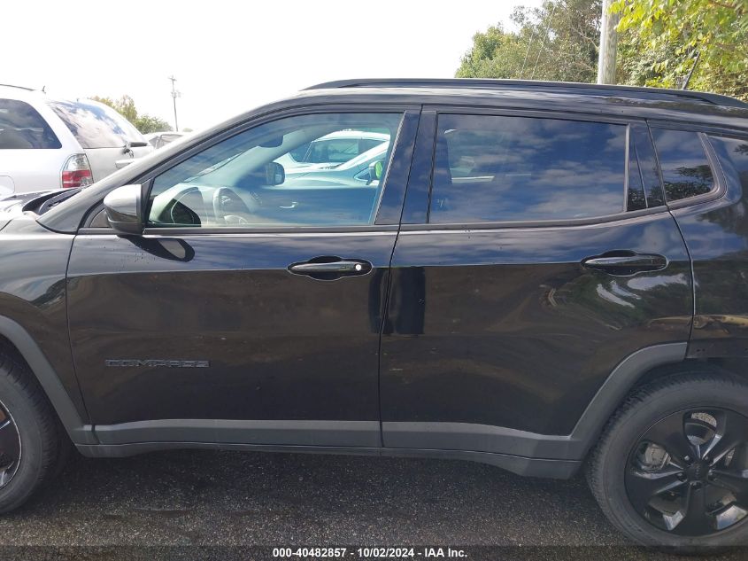 2018 Jeep Compass Altitude Fwd VIN: 3C4NJCBB3JT407804 Lot: 40482857